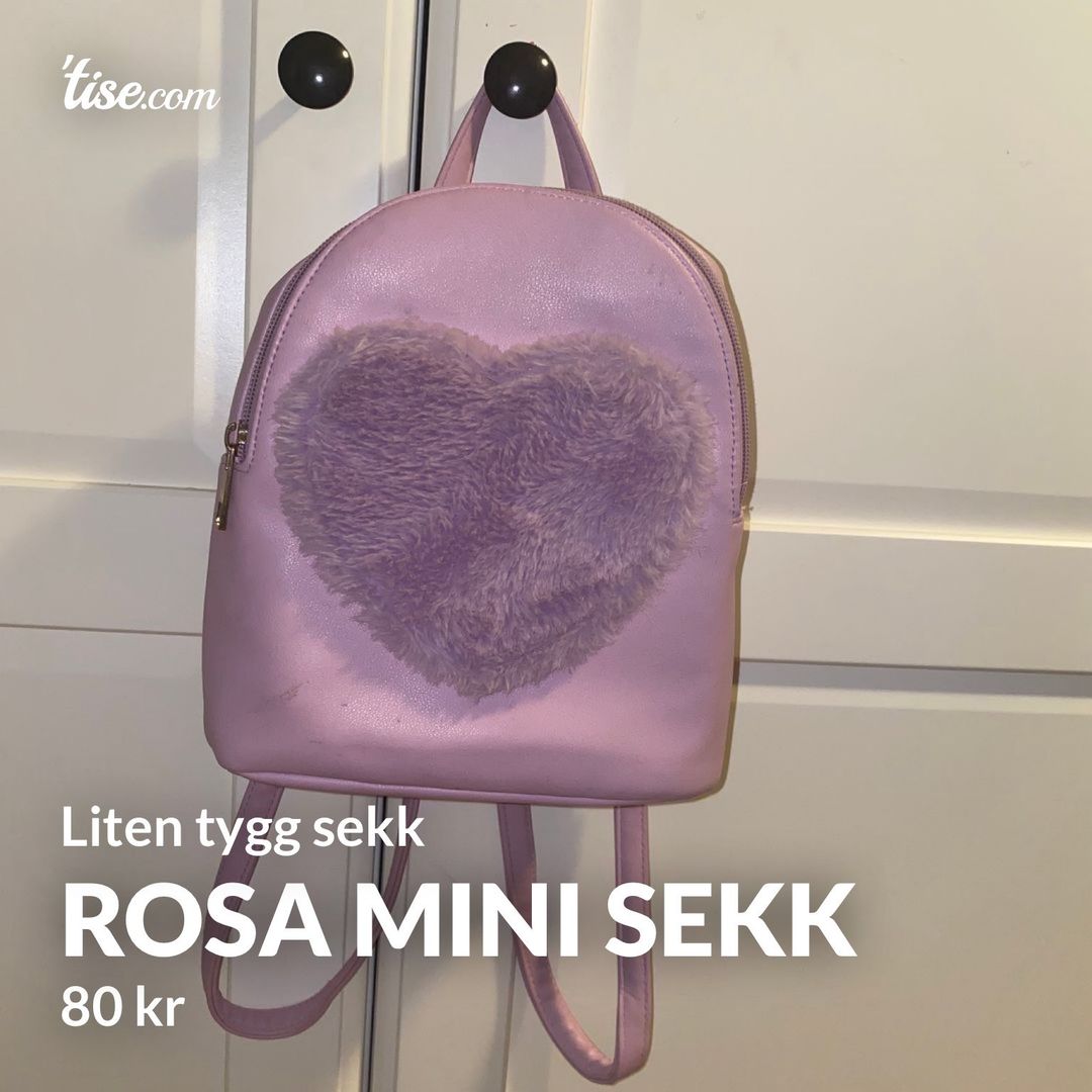 Rosa mini sekk