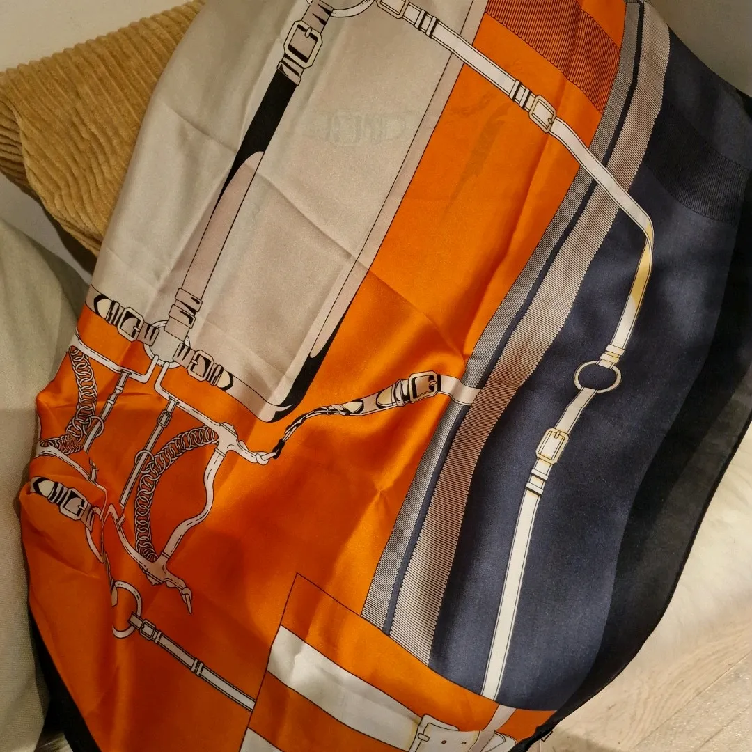 Orange belt skjerf