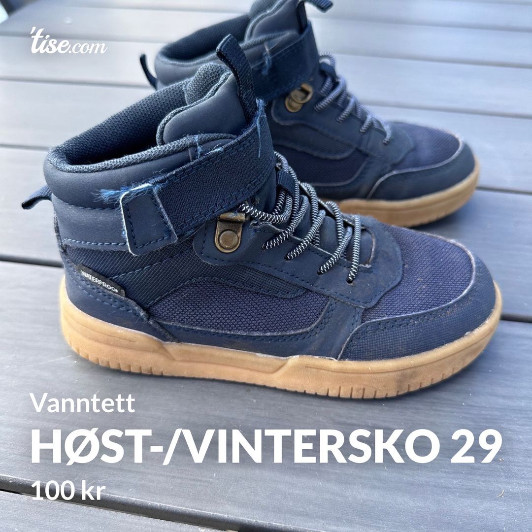 Høst-/vintersko 29