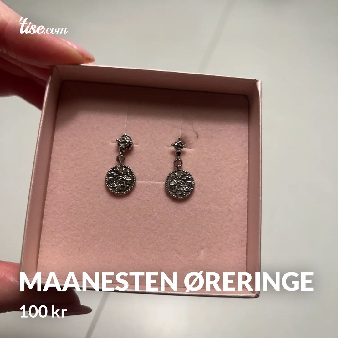 Maanesten øreringe