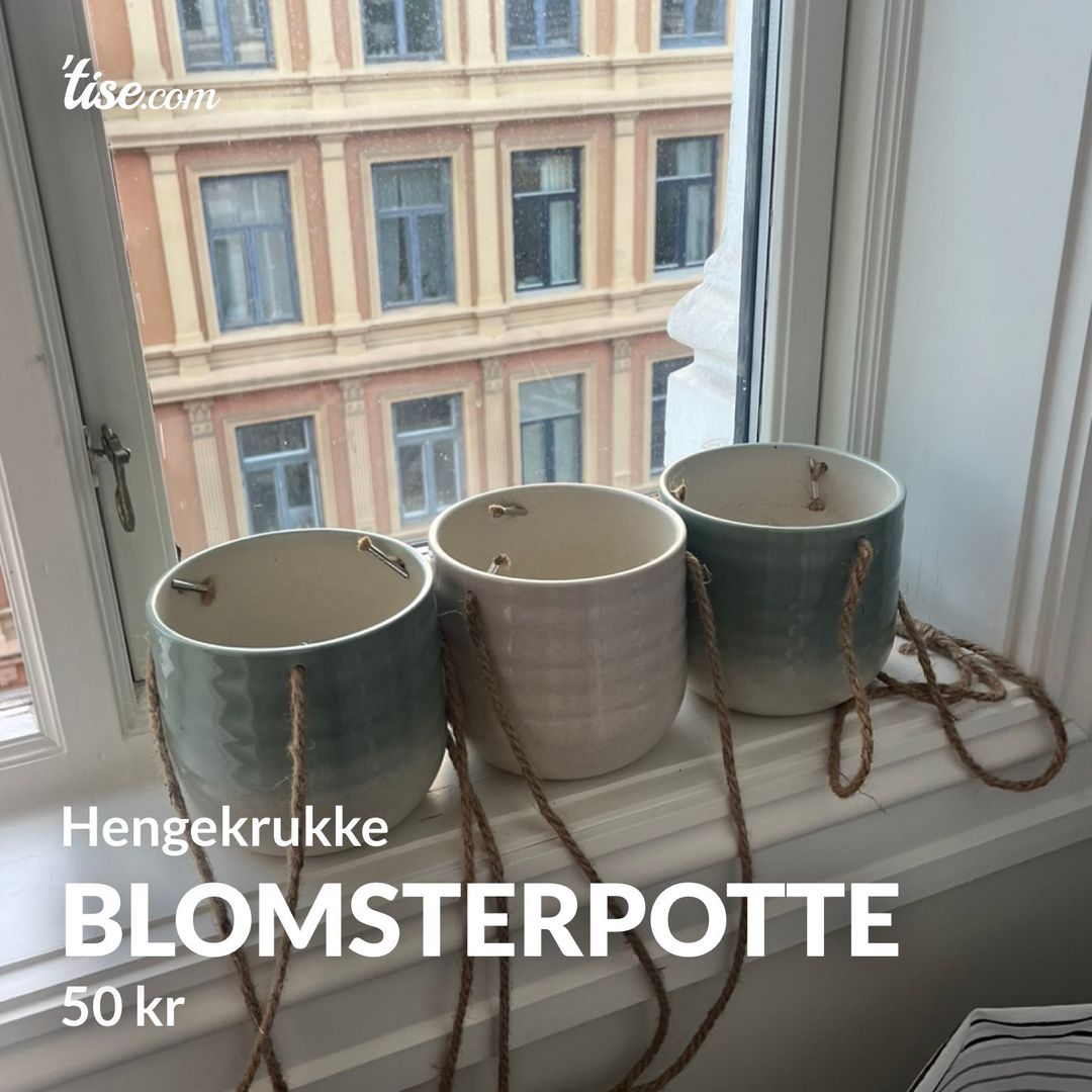 Blomsterpotte