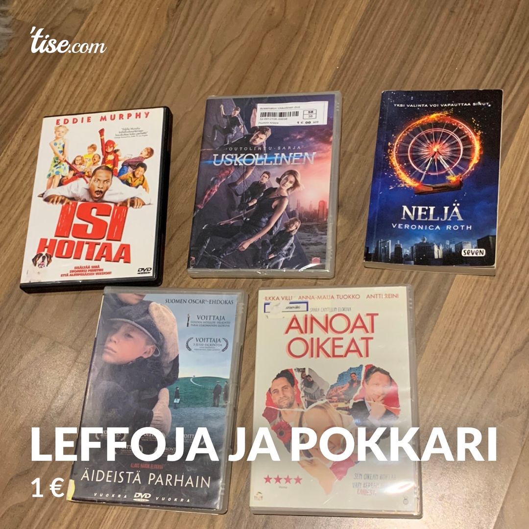 Leffoja ja pokkari