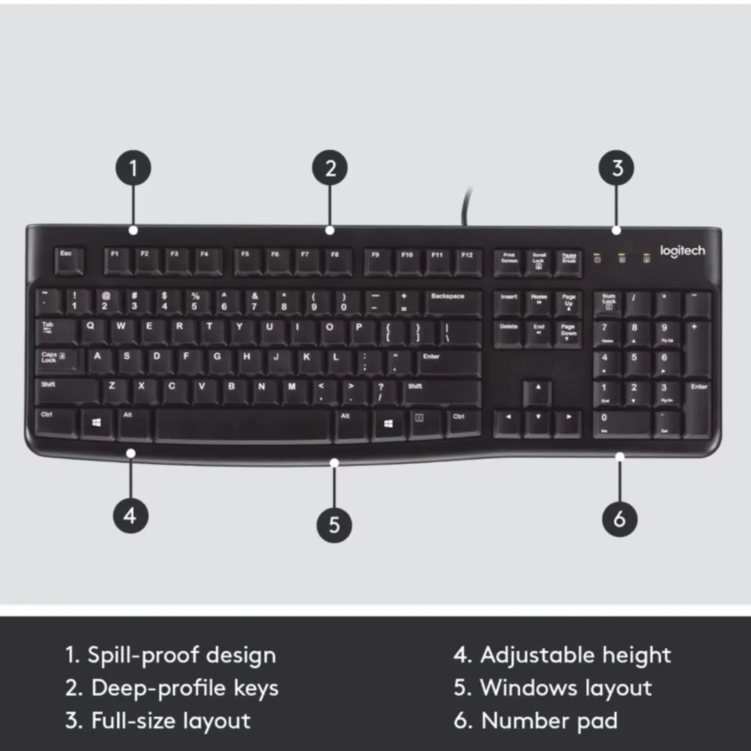 Logitech tastatur