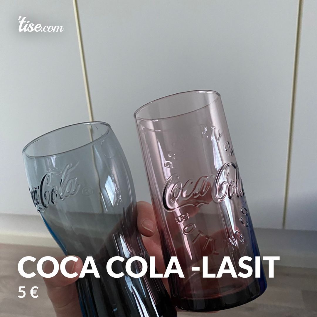 Coca cola -lasit