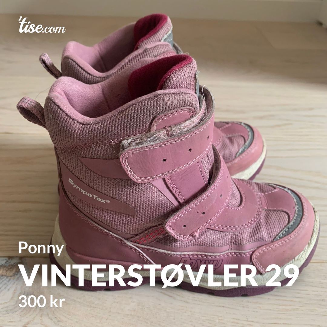 Vinterstøvler 29