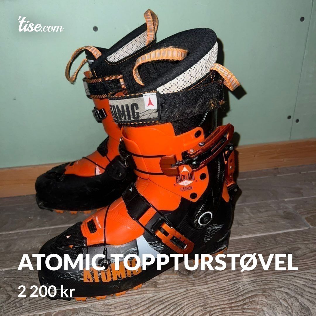 Atomic toppturstøvel