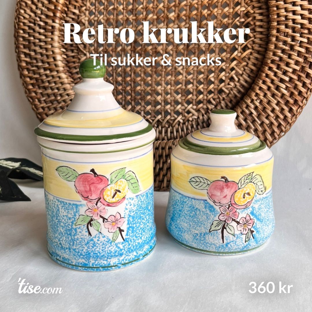 Retro krukker