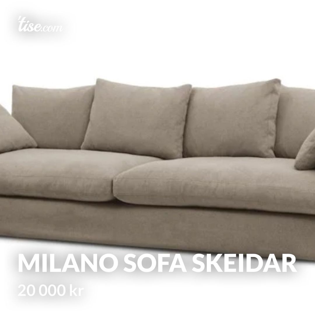 Milano sofa Skeidar