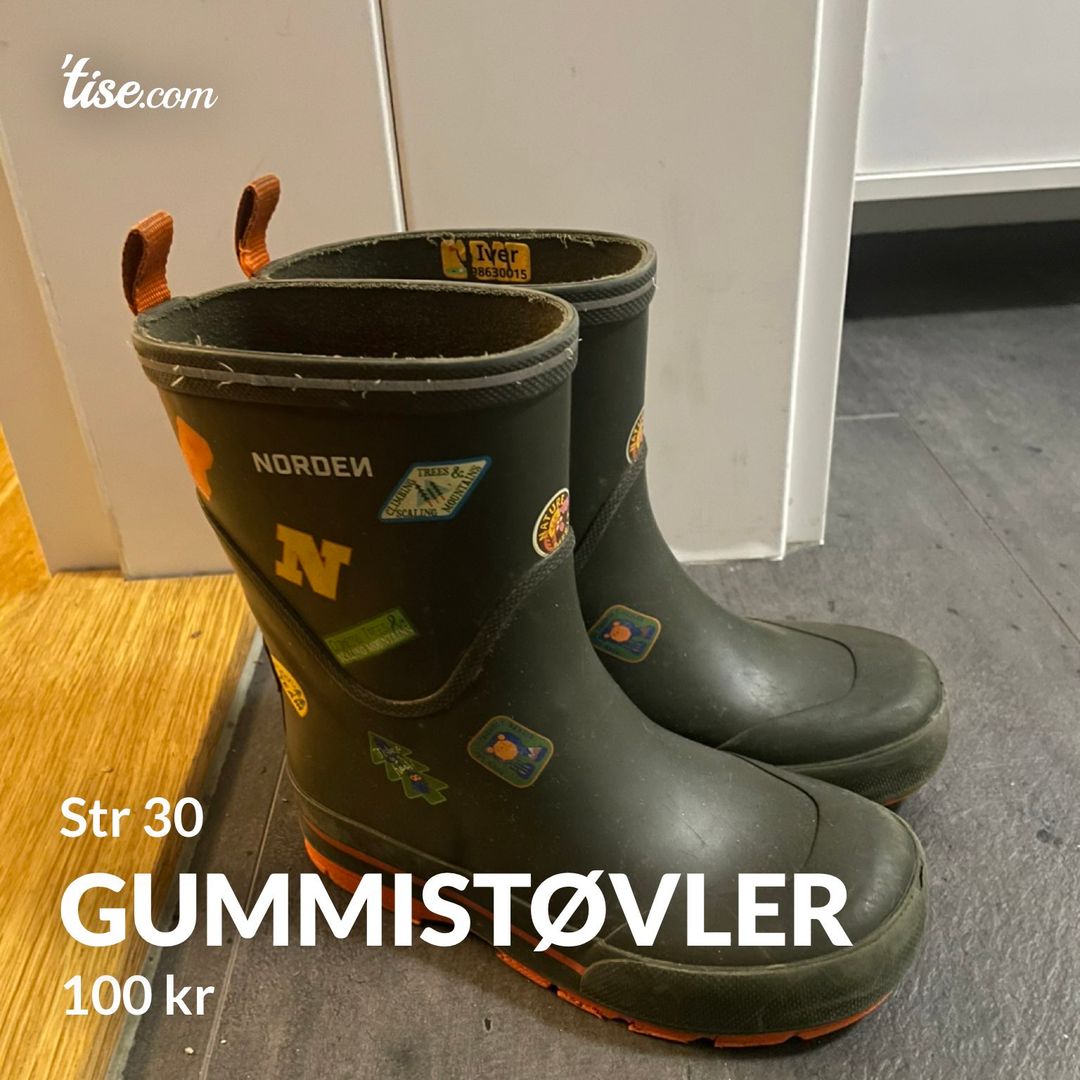 Gummistøvler