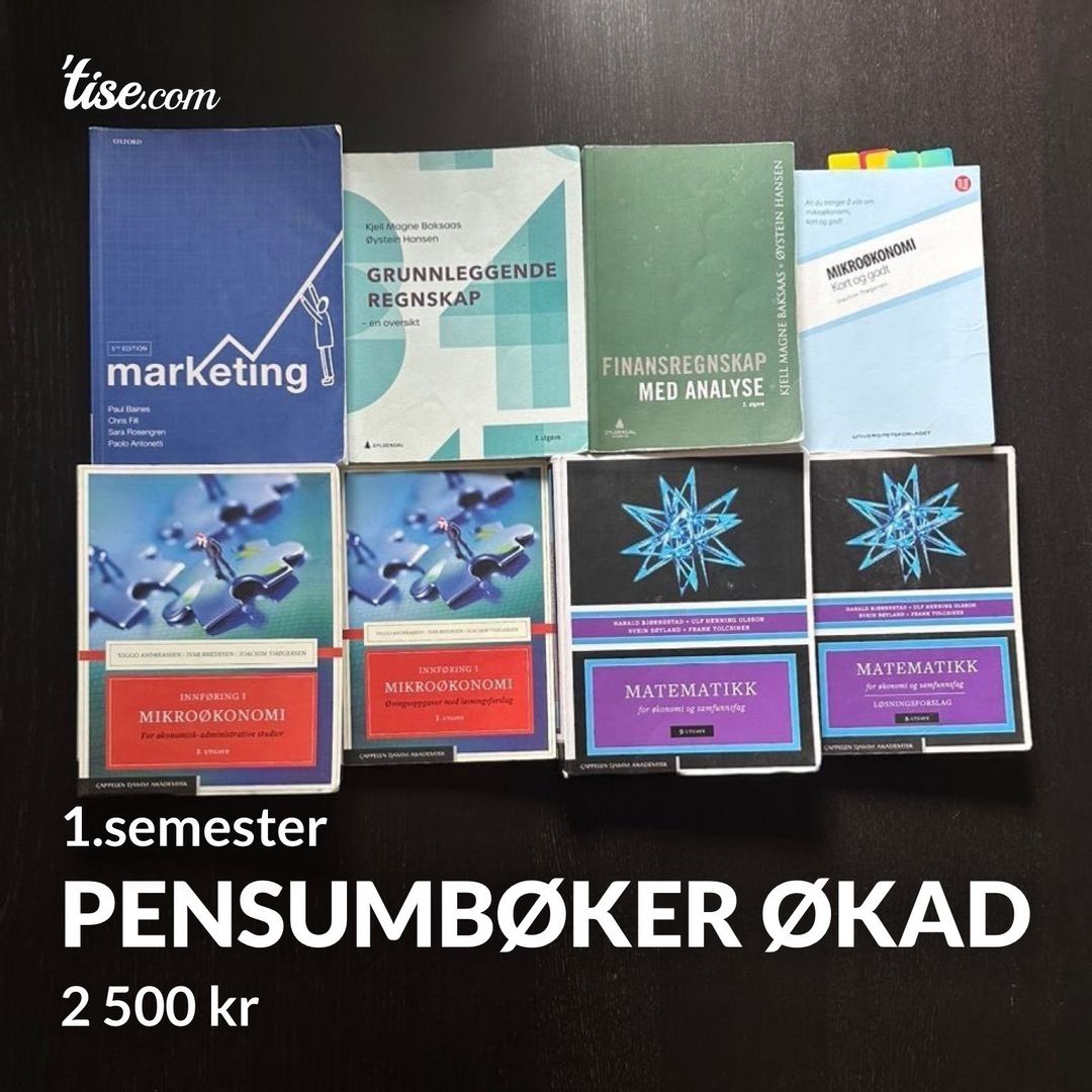 Pensumbøker ØKAD