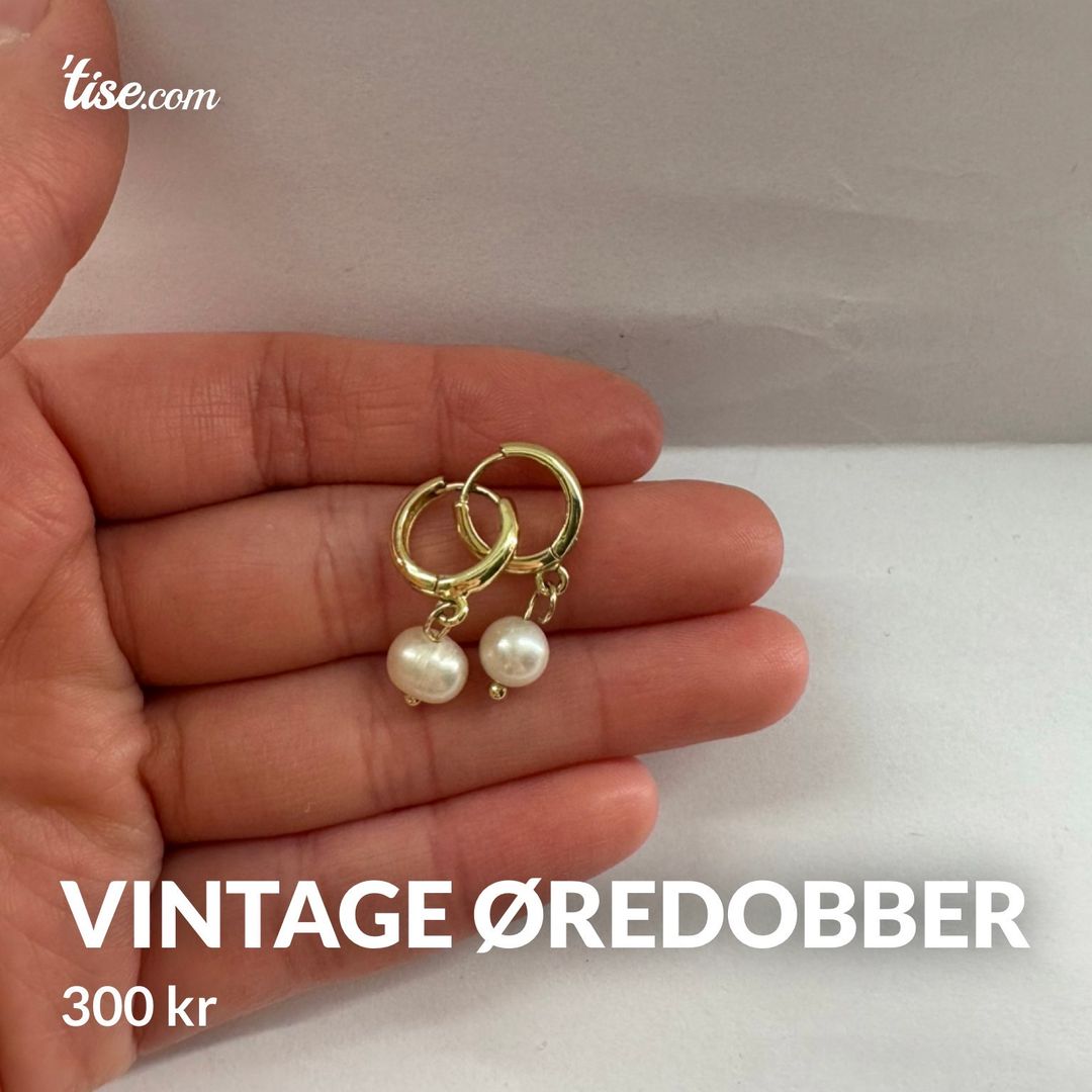 Vintage øredobber