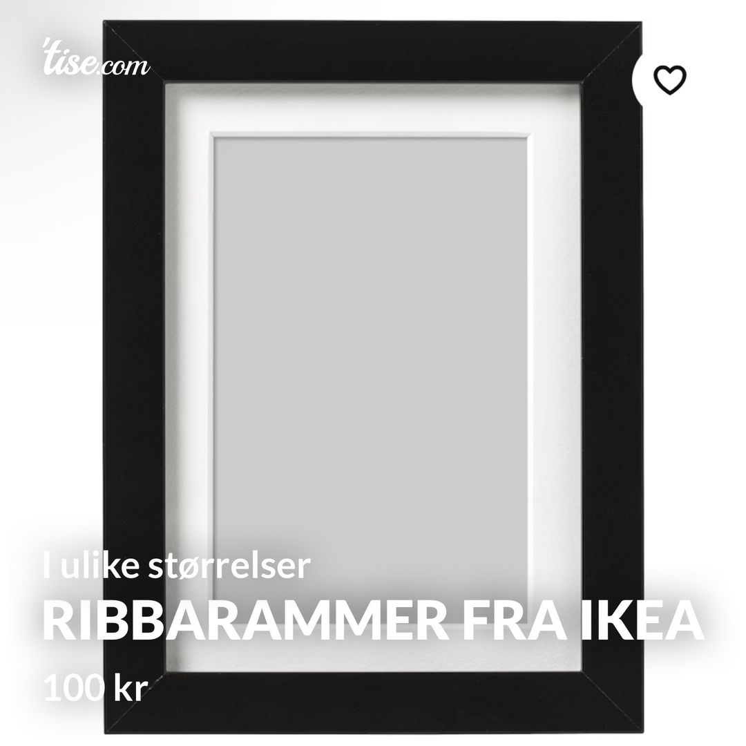 Ribbarammer fra Ikea