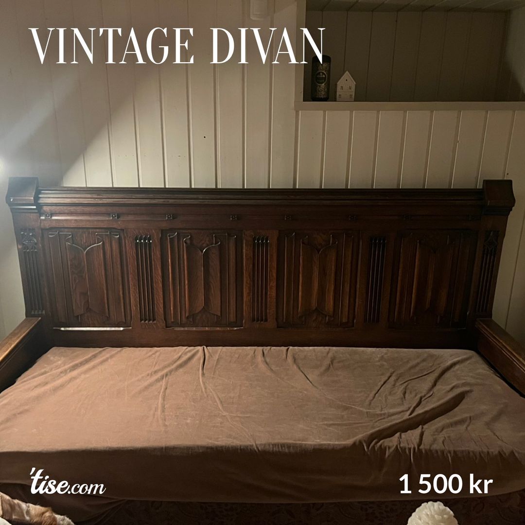 Vintage Divan