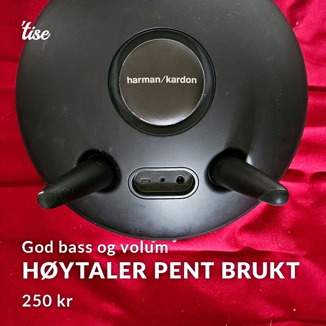 Høytaler Pent Brukt