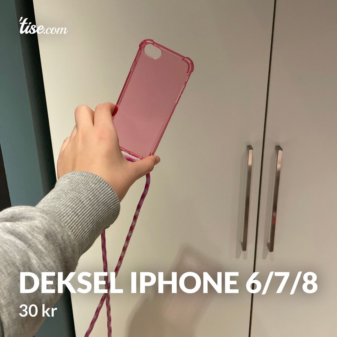 Deksel iphone 6/7/8