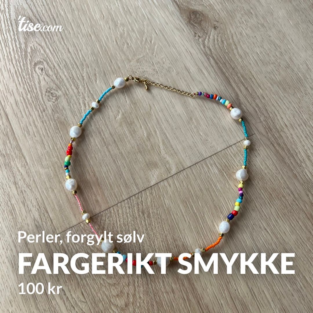 Fargerikt smykke