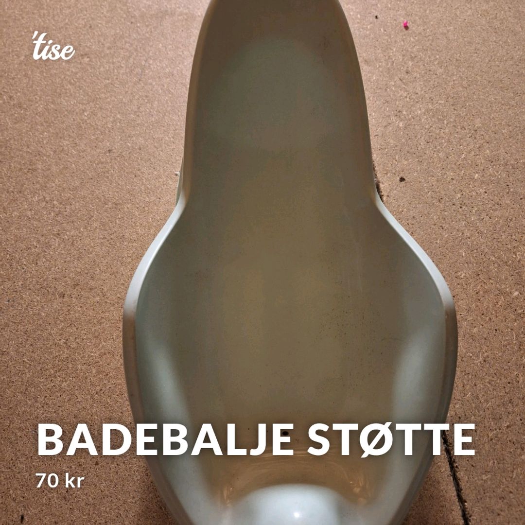 Badebalje Støtte