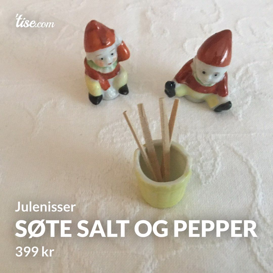 Søte salt og pepper