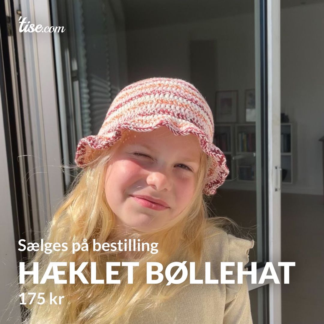 Hæklet bøllehat