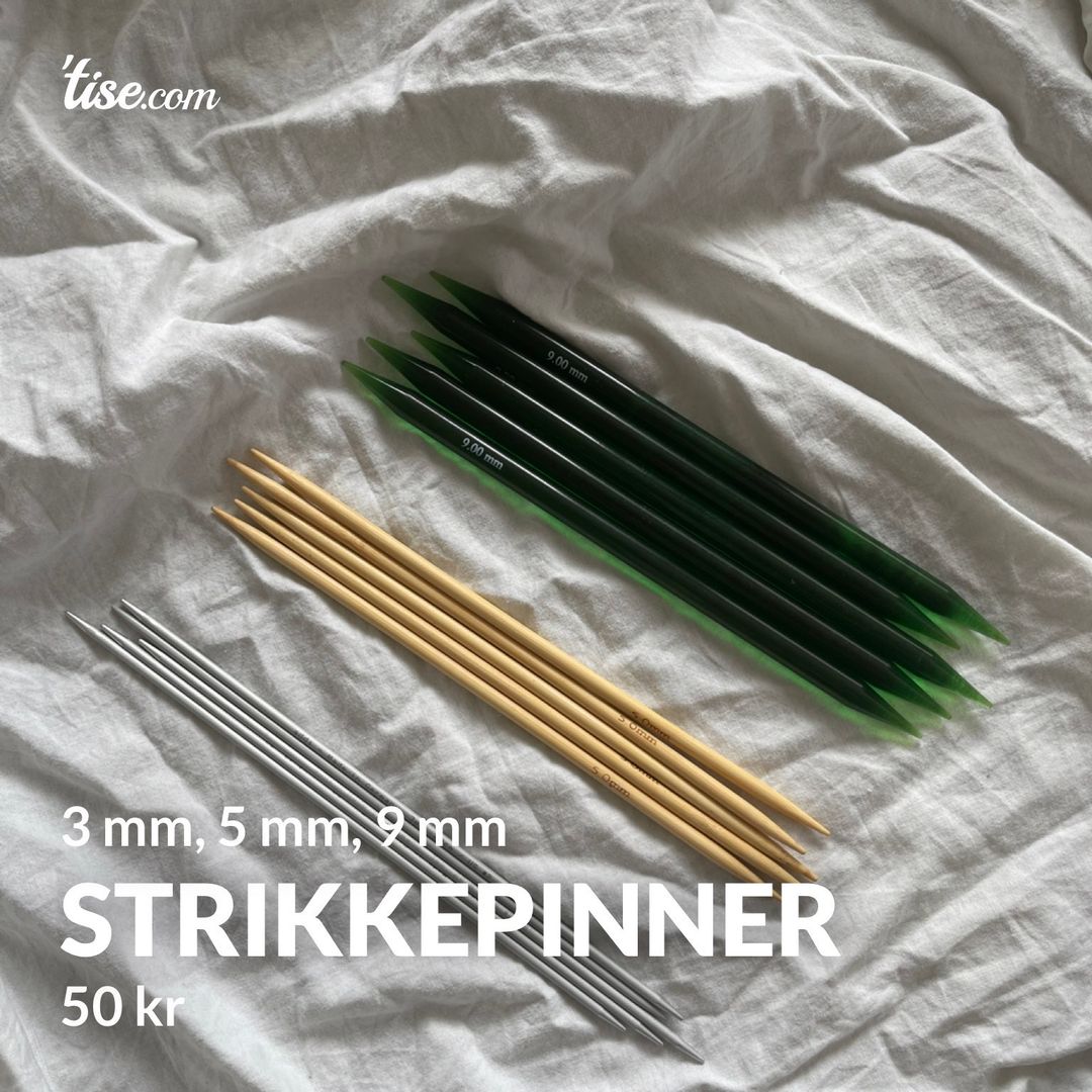 Strikkepinner