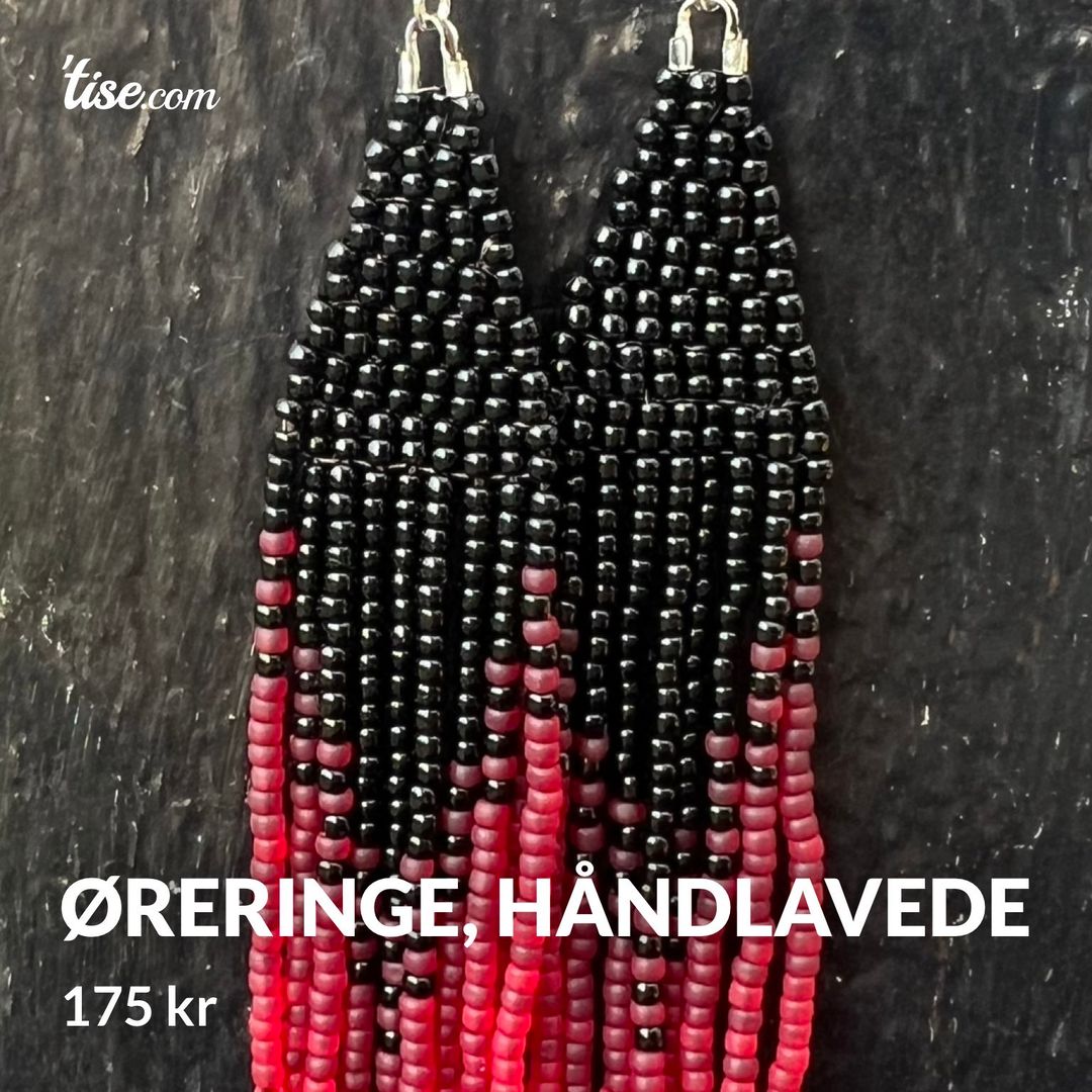 Øreringe, håndlavede