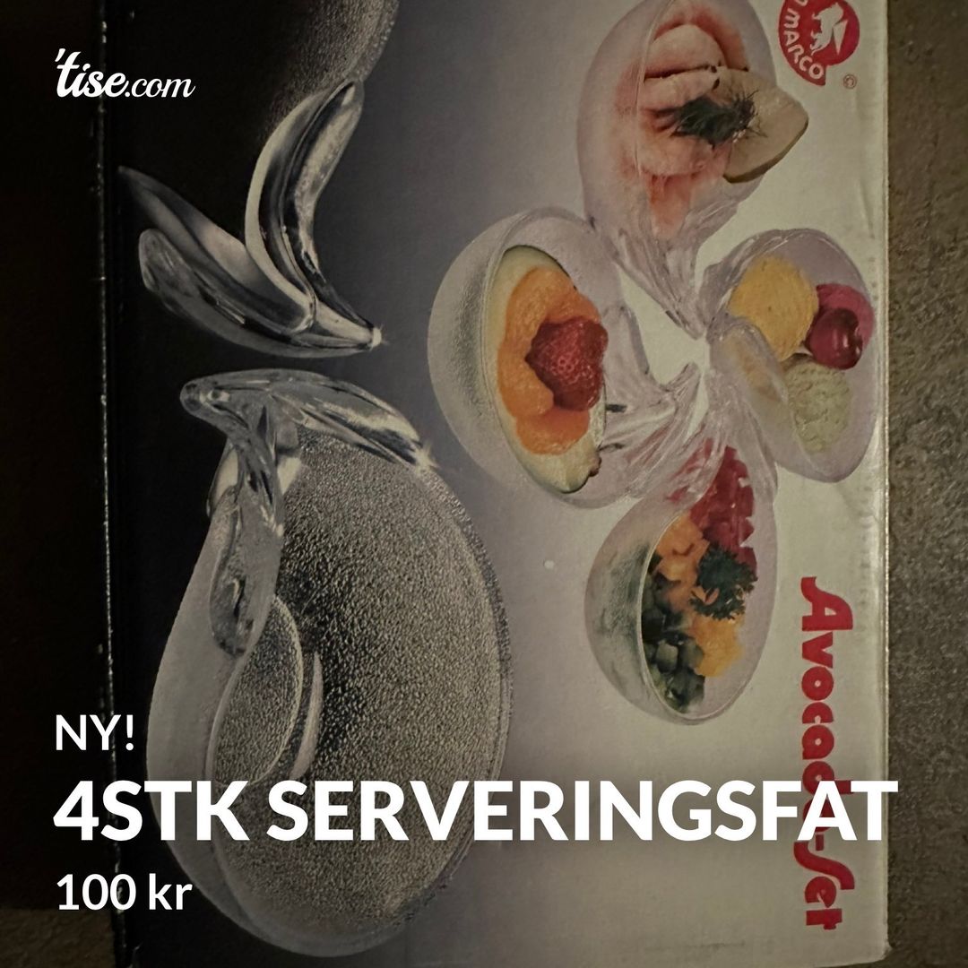 4stk serveringsfat