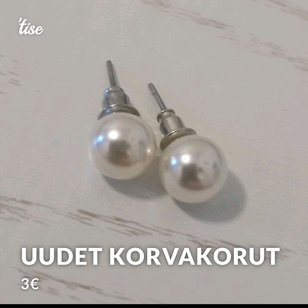 Uudet korvakorut