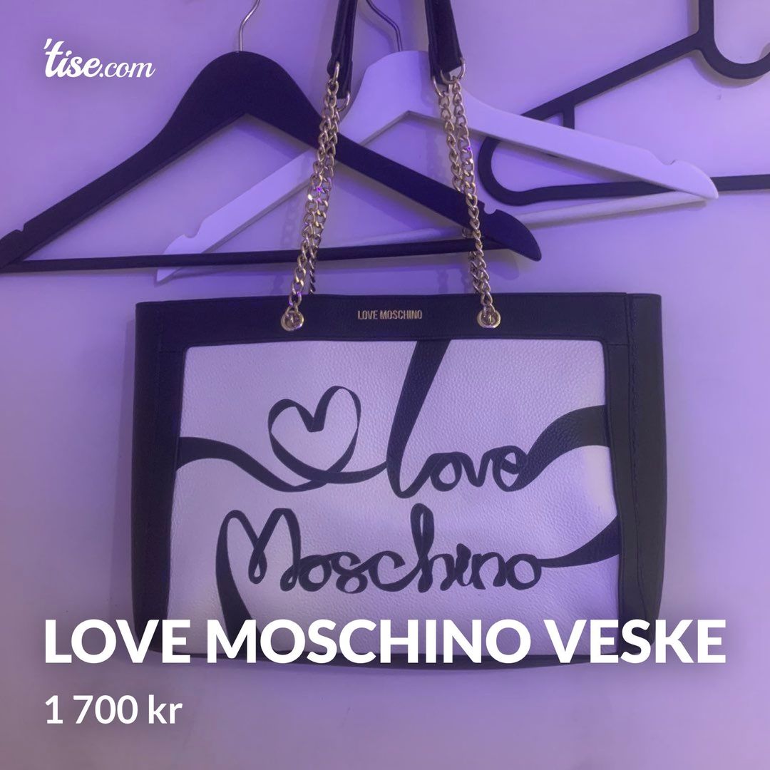 Love moschino veske