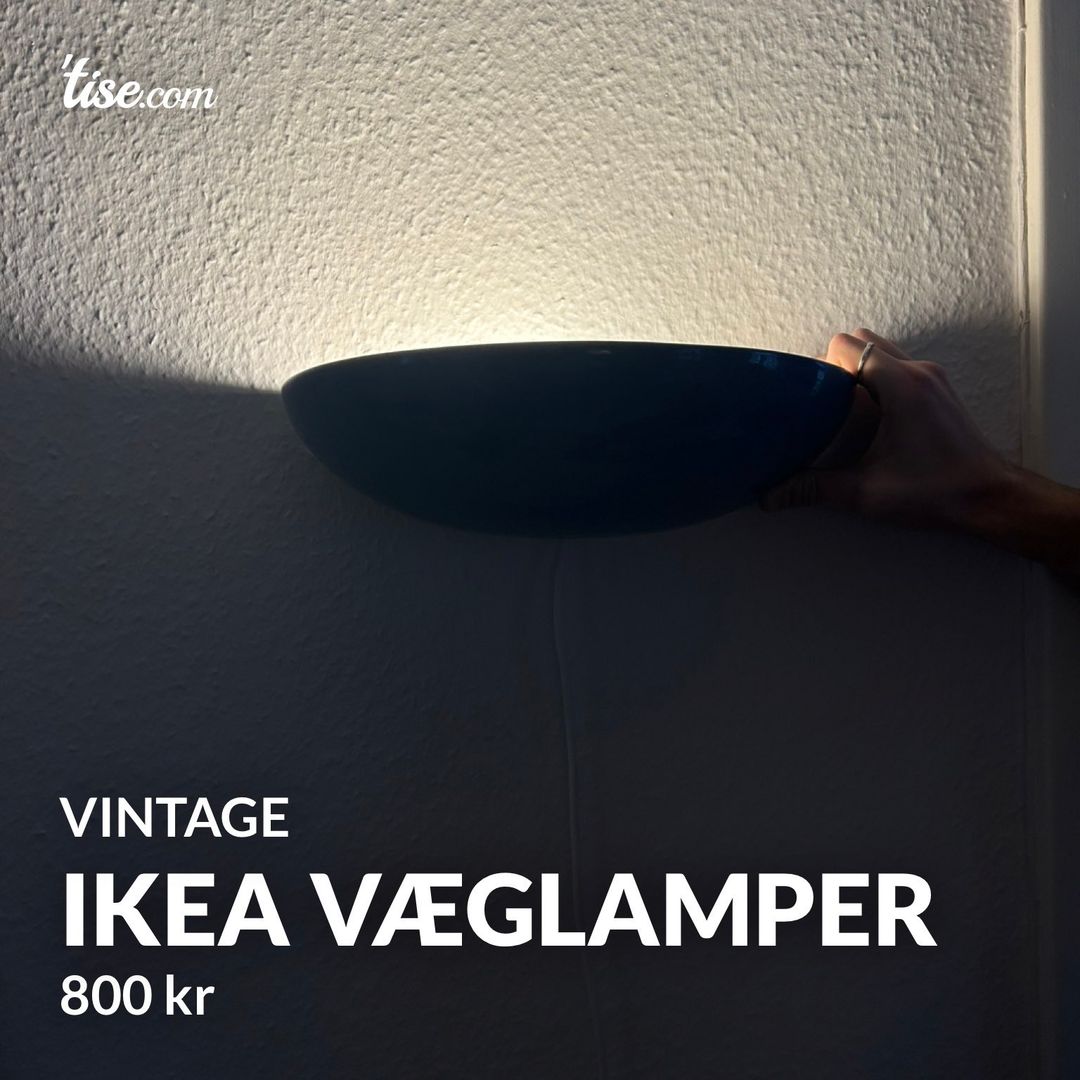 IKEA VÆGLAMPER