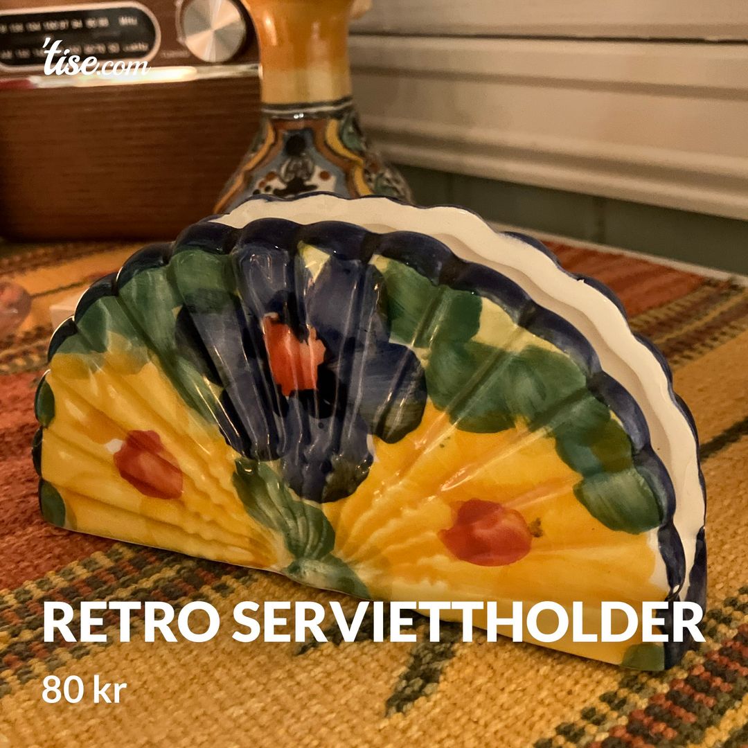 Retro serviettholder