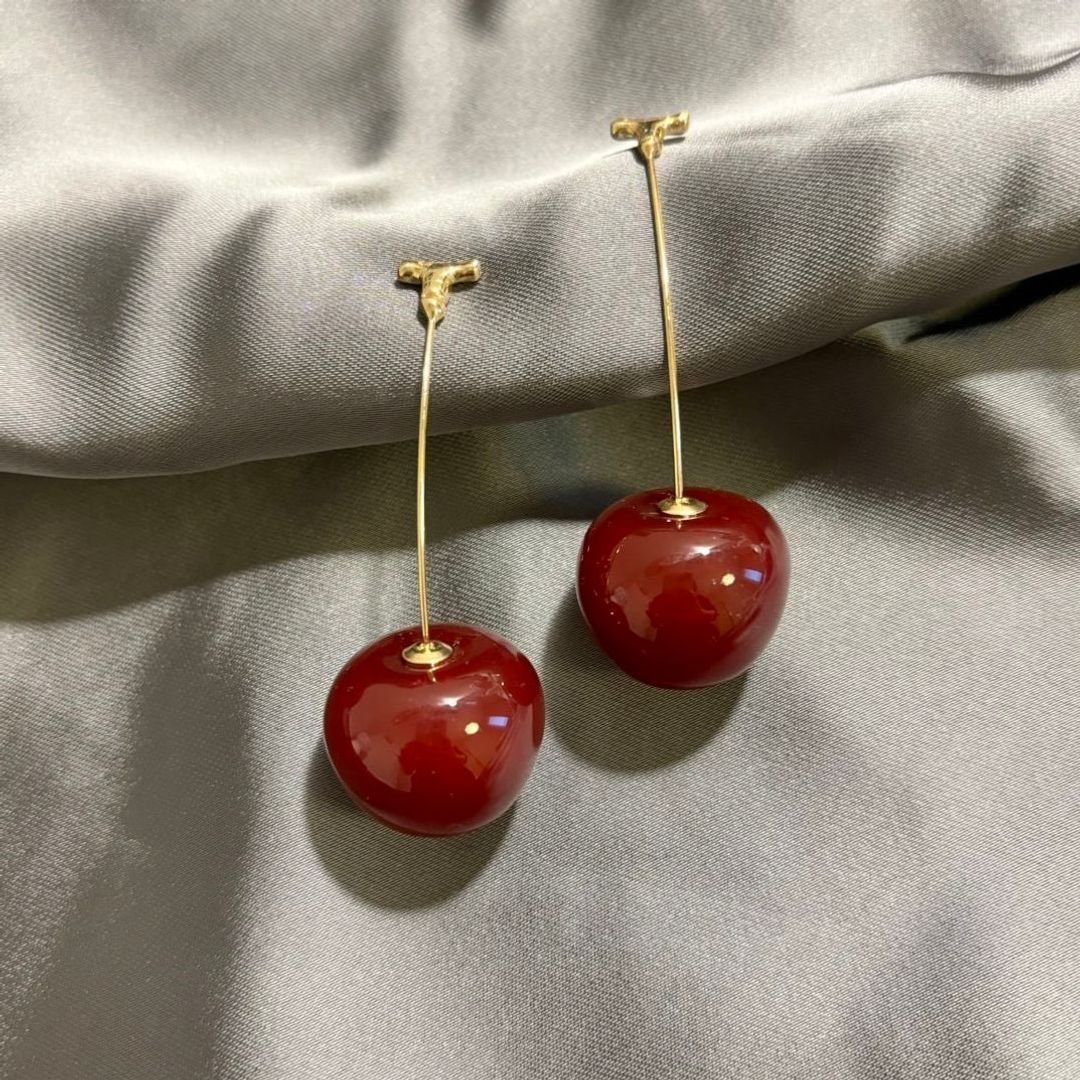 Cherry earrings