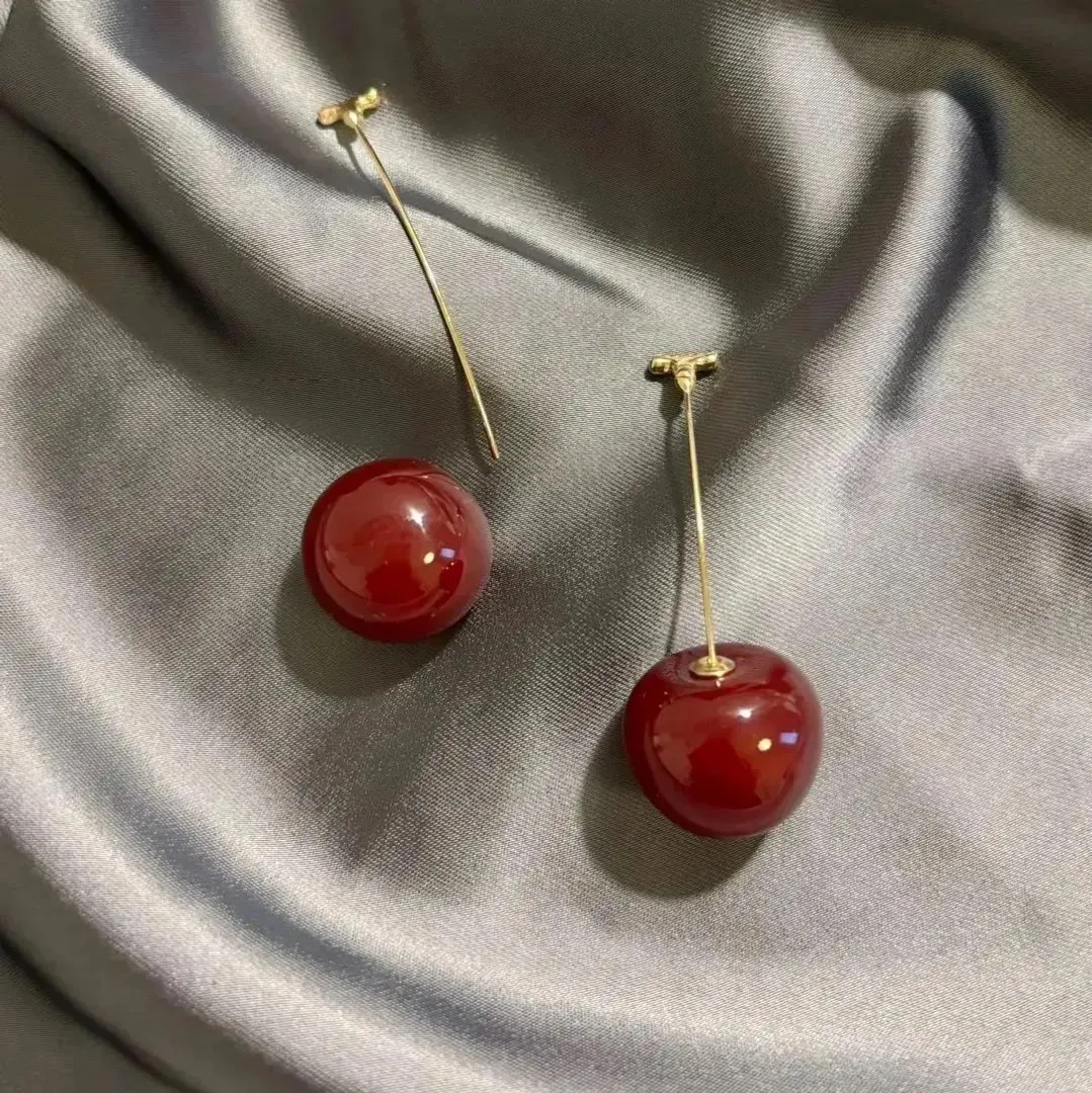 Cherry earrings