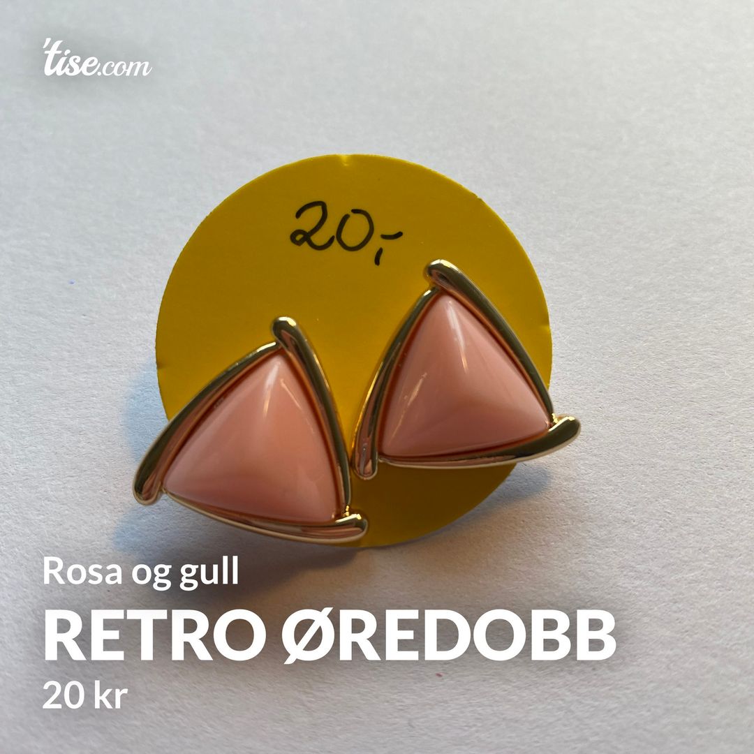 Retro øredobb