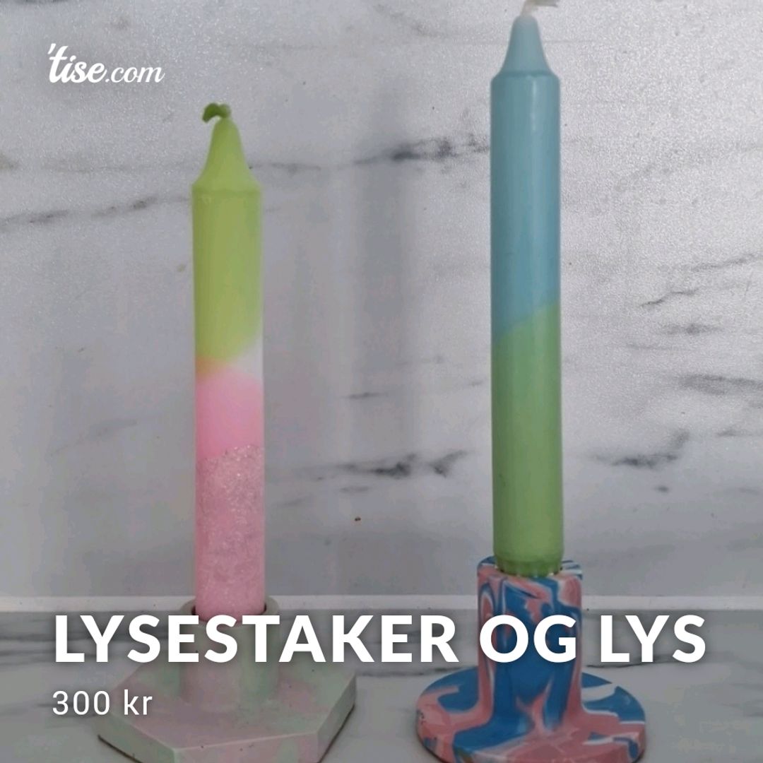 Lysestaker Og Lys