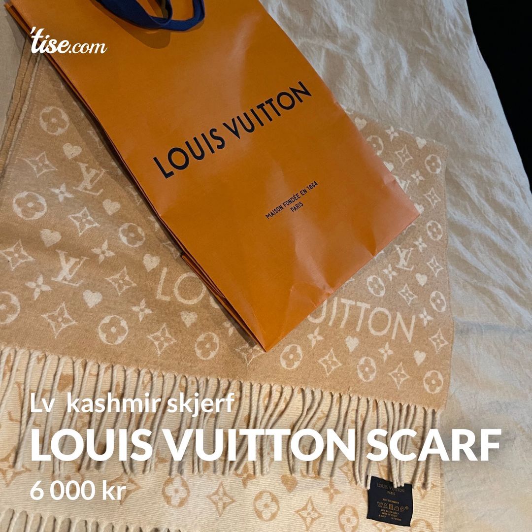 Louis vuitton scarf