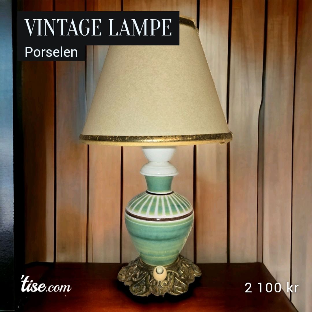 Vintage Lampe