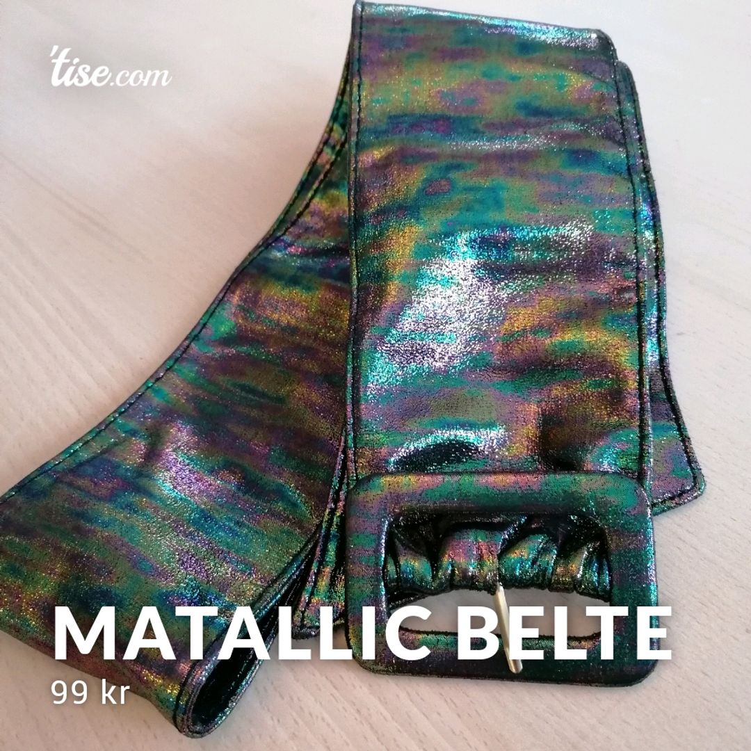 Matallic belte