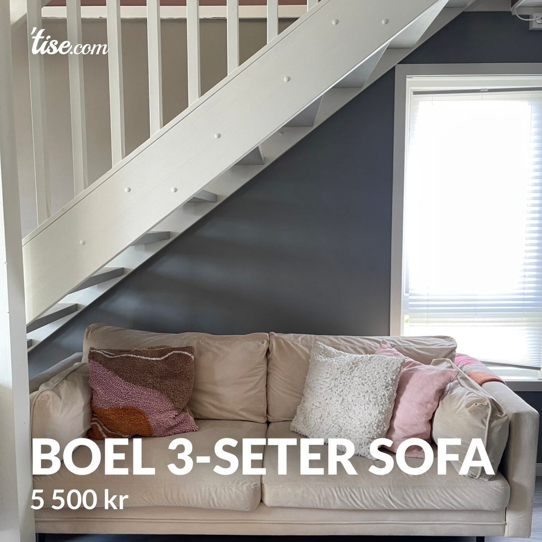 Boel 3-seter sofa