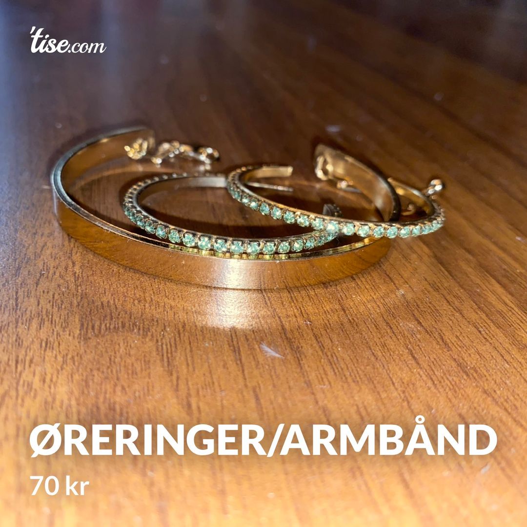 ØRERINGER/ARMBÅND