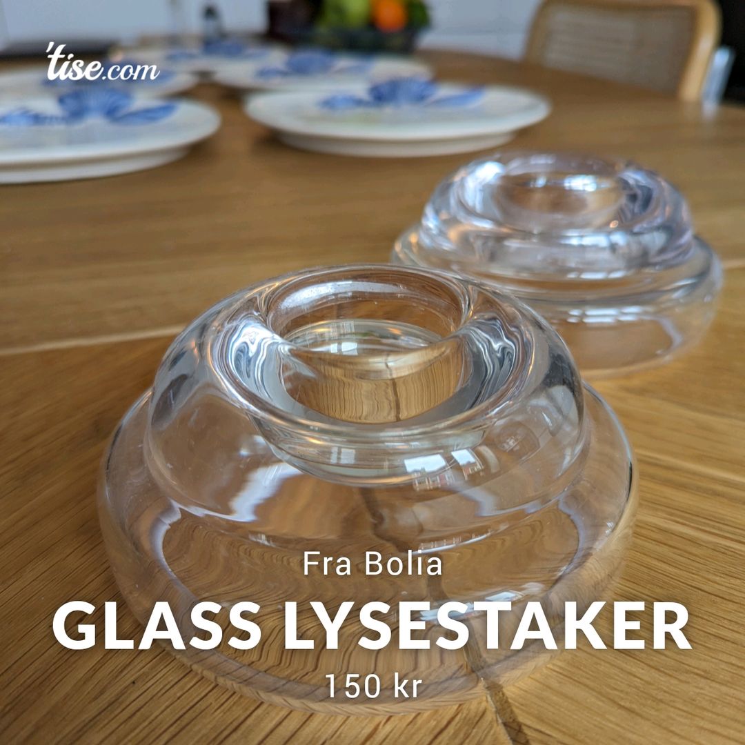 Glass Lysestaker