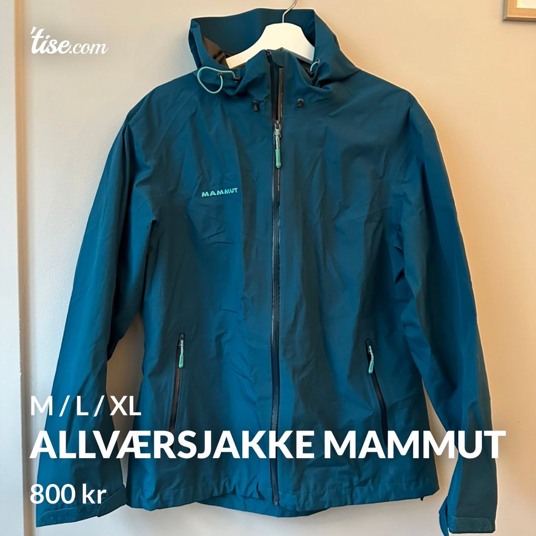 ALLVÆRSJAKKE MAMMUT