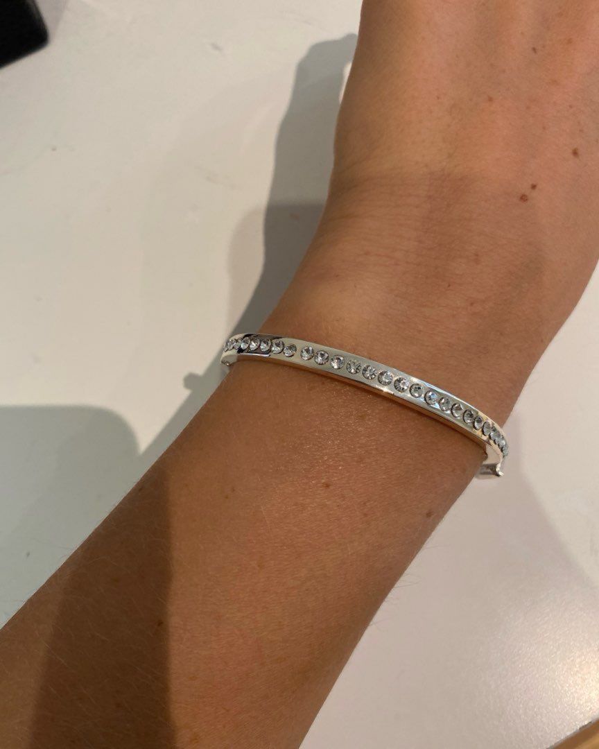 Sølv Diamant Armbånd