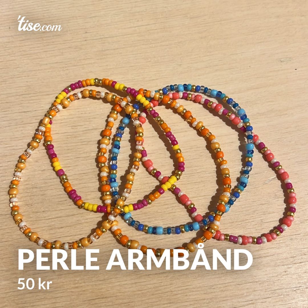 Perle armbånd