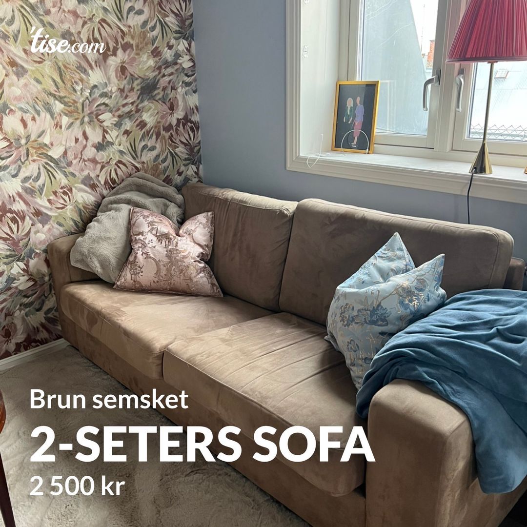 2-seters sofa