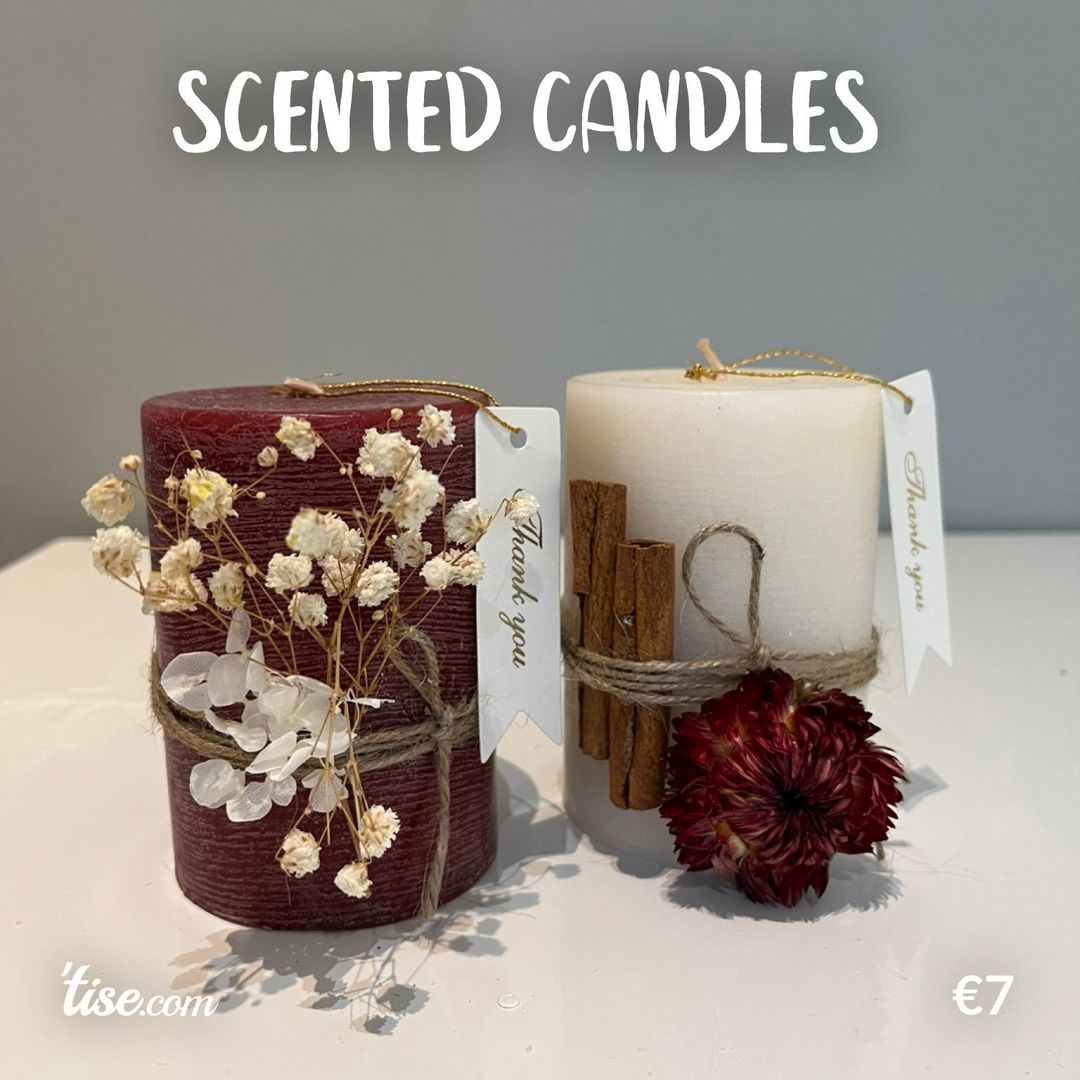 Scented candles