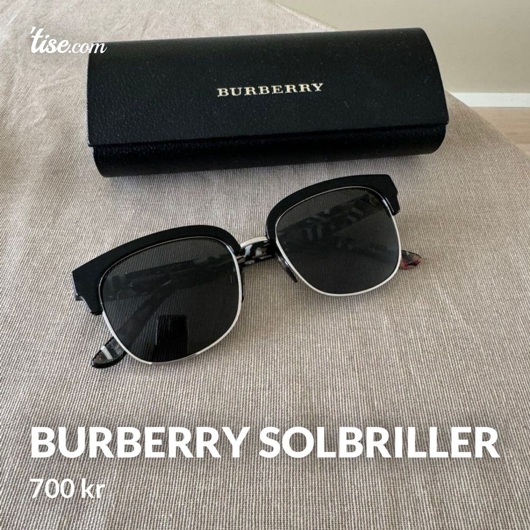 Burberry solbriller