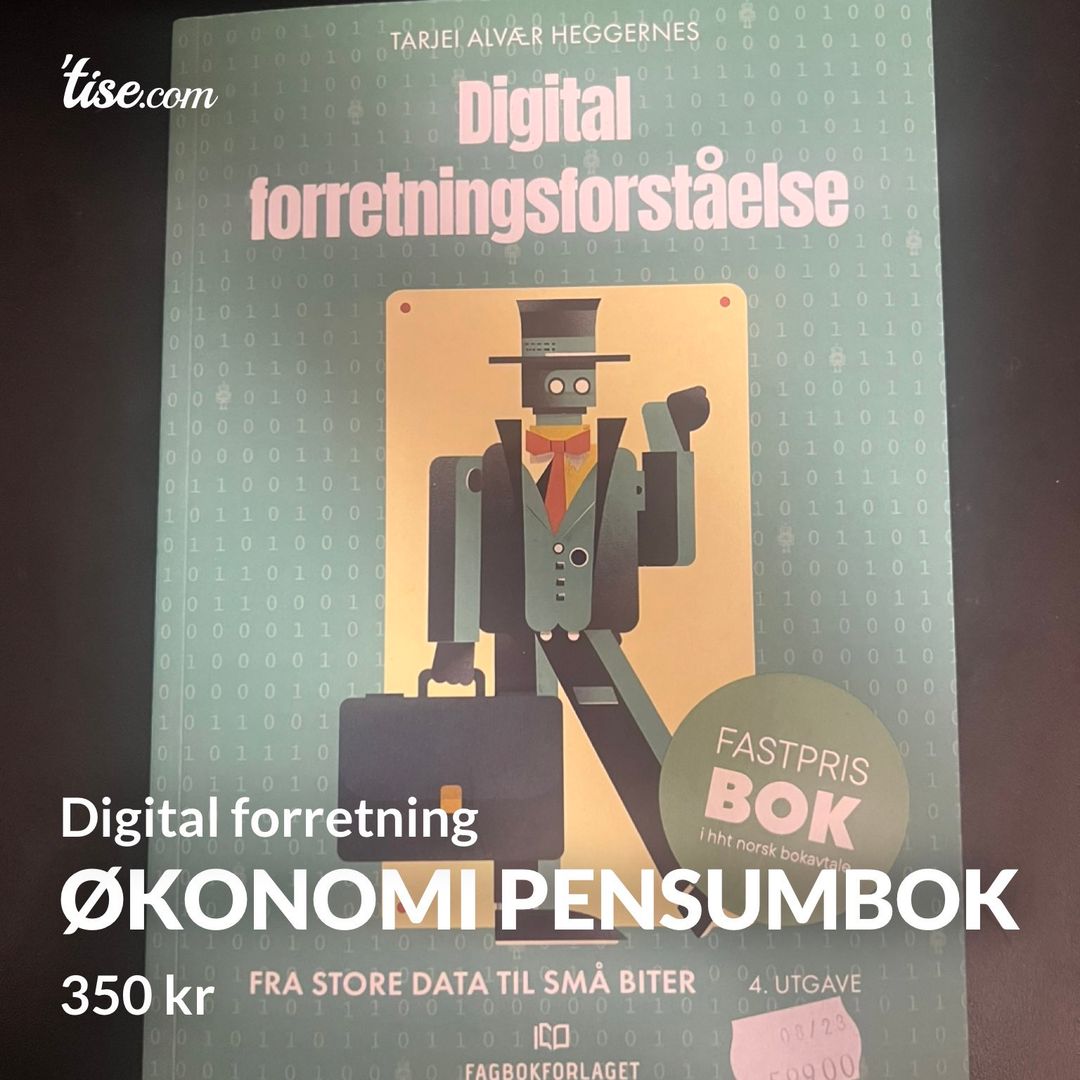 Økonomi pensumbok