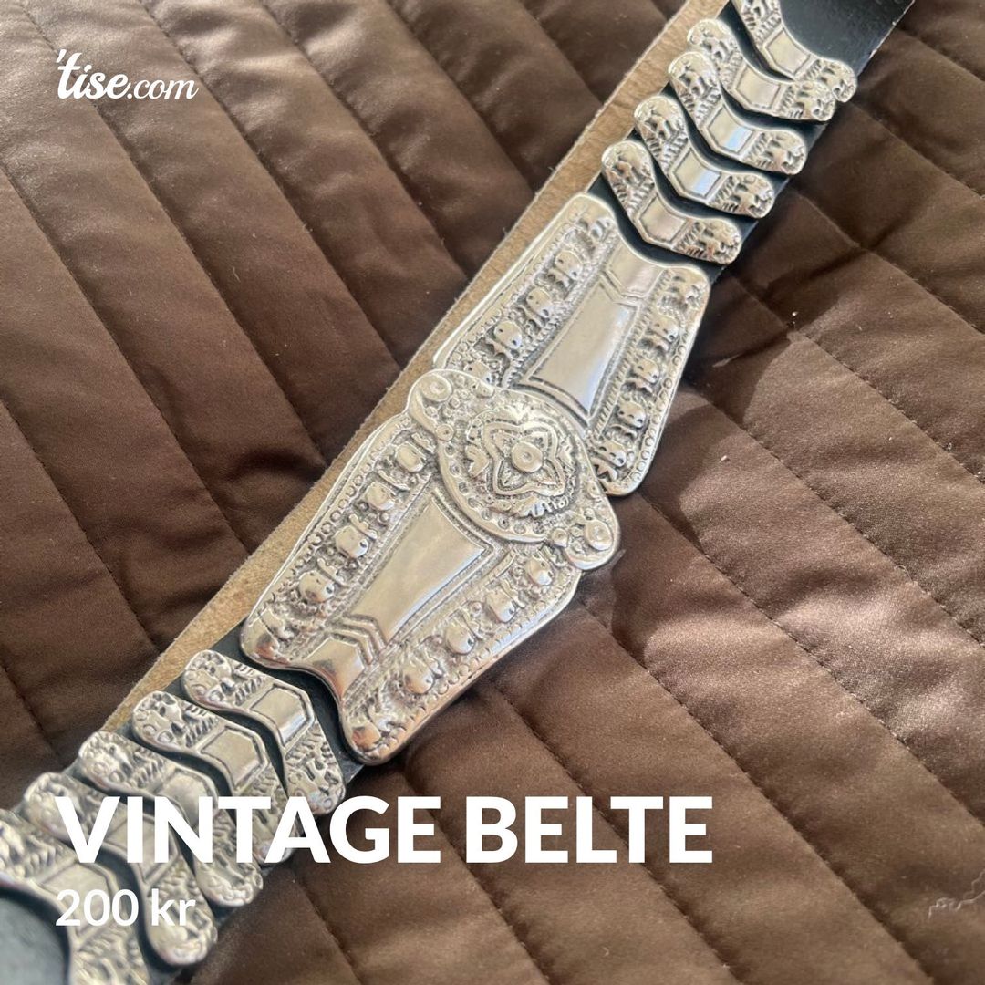 Vintage belte