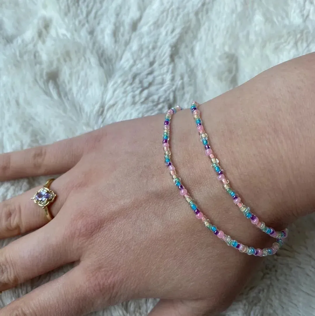 Seed beads armbånd