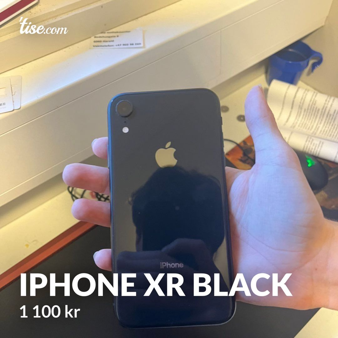 Iphone XR Black